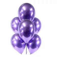 Globos Chrome Metalizado Cromado Crome X10