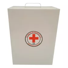 Botiquin De Emergencia Mediano Blanco 31 X 22 X 8 Cod 853