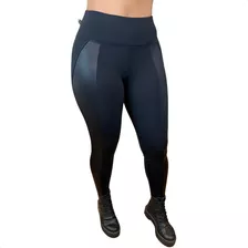 Calça Montaria Legging Feminina Cintura Alta Flanelada Cirre