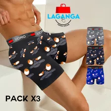 Boxer Hombre Uomo Talles Especiales Importados