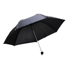 Guarda Chuva Sombrinha Cabe Na Bolsa 90cm Diâmetro Cor Preto