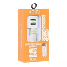 Kd-303s Carregador De Carro Duplo Usb Portas Usb Auto-id 3.4