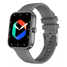 Smartwatch X-view Quantum Q1s 1.8 Ips Ip67 Podrometro Sueño Caja Gris Oscuro Malla Gris Oscuro