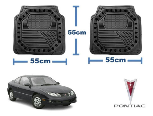 Tapetes Premium Black Carbon 3d Pontiac Sunfire 2003 A 2005 Foto 3