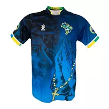 Camisa Do Brasil -seleção De Quebrada Favela Brasileira Azul