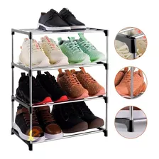 Zapatero Organizador De Zapatos Metálico 4 Niveles Practico