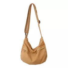 Bolsa De Mensajero Casual De Lona Para Mujeres Y Hombres