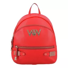 Backpack Westies Color Rojo Modelo Hbmersey6we