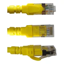 Cable 2m Red Lan Ethernet Cat6a 10gbps 550mhz Rj45 
