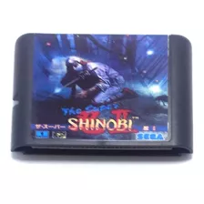 Cartucho Fita Jogo The Super Shinobi Ii Para Mega Drive Sega