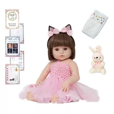 Bebe Reborn Baby Alive Princesa Coelhinha Fofa Recém Nascida