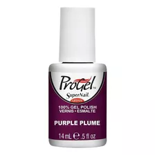 Esmalte Semipermanente Progel Purple Plume 14ml Supernail Color Violeta