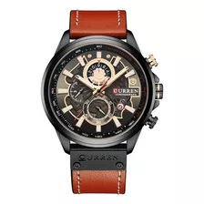 Reloj De Cuarzo Curren 8380 Con Correa De Acero Impermeable