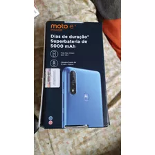 Celular Moto G7 Plus Na Caixa Com Nota Fiscal Capa Película 