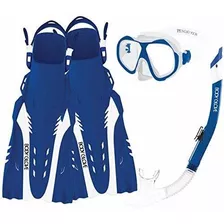 Body Glove Aquatic Enlighten Ii Mascara Snorkel Y Aletas Set