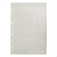 Kit 10 Folhas Para 20 Moedas Pvc Pccb 32x24cm