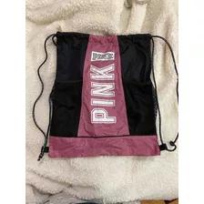 Bolsa Morral Mochila Victoria Secret Pink Rosa Mujer Niña