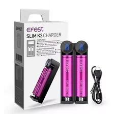 Cargador Inteligente Efest Slim K2 Usb 18650 Etc Original