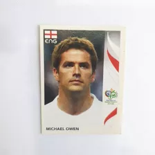 Figurinha Futebol Copa 2006 Panini Owen Inglaterra Nº110