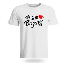 Camiseta Yo Amo Bogotá Personalizada Metrópolis