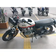 Moto Re Interceptor 650 Special 2021 Branca E Vermelha