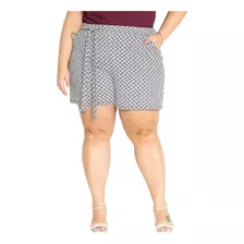 Shorts Moletinho Plus Size