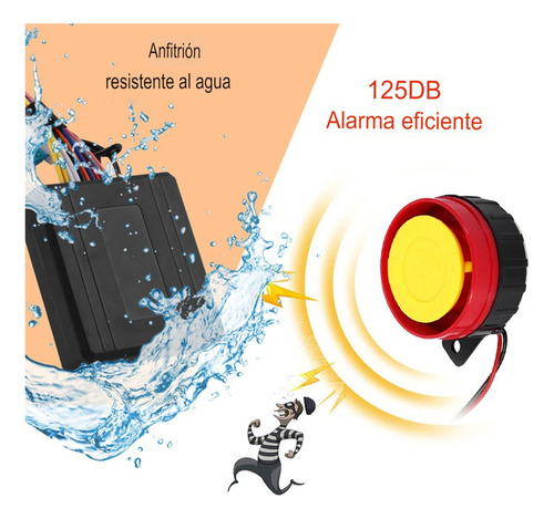 Alarma Para Moto De Largo Alcance Con 2 Controles Kit Sensor Foto 6