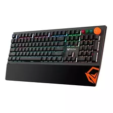 Teclado Gamer Mecánico Meetion Mk500 Antighosting Negro Usbc