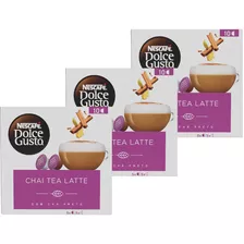 Combo 3 Caixas Nescafé Dolce Gusto / Sabor Chai Tea Latte ! 