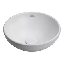 Bacha De Baño De Apoyar Ferrum Persis Chica L17kf Blanco 320mm De Diámetro