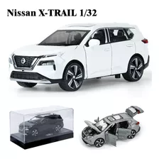 Fwefww Nissan X-trail Miniatura Metal Coche Con Luces Y
