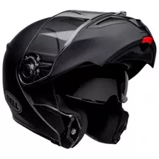 Capacete Bell Srt Modular Solid Matte Black Preto Fosco