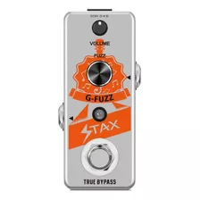 Stax Pedal De Efectos Fuzz Analogico G-fuzz Guitarra Efectos