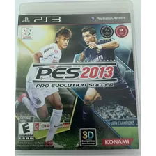 Jogo Pro Evolution Soccer Pes 2013 Game Ps3 Dvd Mídia Físico