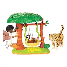 Disney Encanto Antonio's Animal Swing Playset Con Jaguar Fig