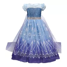 Fantasia Frozen Elsa 2 Vestido Infantil Menina Festa Np108a