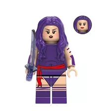 Psylocke Xmen X Men Force Marvel Vingadores Blocos Boneco