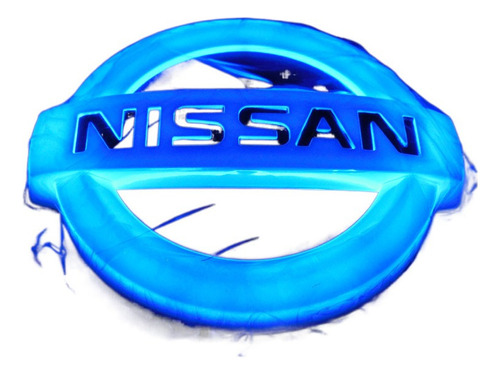 Foto de Adecuado For Nissan 4d Led Logo Light White 11.7 * 10cm