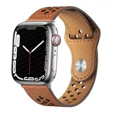 Correa De Cuero Genuino Para Apple Watch Strap De Piel 