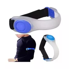 Brazalete Ajustable Led Correr Ciclismo Moto Pilas Incluidas