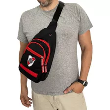 Mochila Bandolera Riñonera Bolso Cruzado River Plate Ofic 