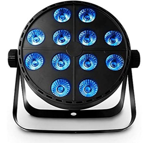 Cañon Led Alien Pro Par12x10 Rgb + Blanco 6/8 Canales Dmx