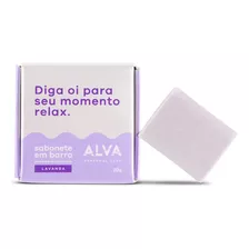 Sabonete Em Barra 20g Lavanda Vegano 100% Natural Alva