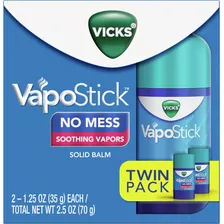 Vick Vaporub En Barra Vapostick Twin Pack 35g C/u Importado 