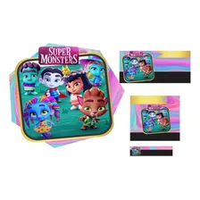  Super Monsters Etiqueta Escolar Kit Imprimible 