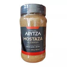 Pack X 3 Mostaza Alemana Arytza Sin Tacc, Kosher, 360gr.