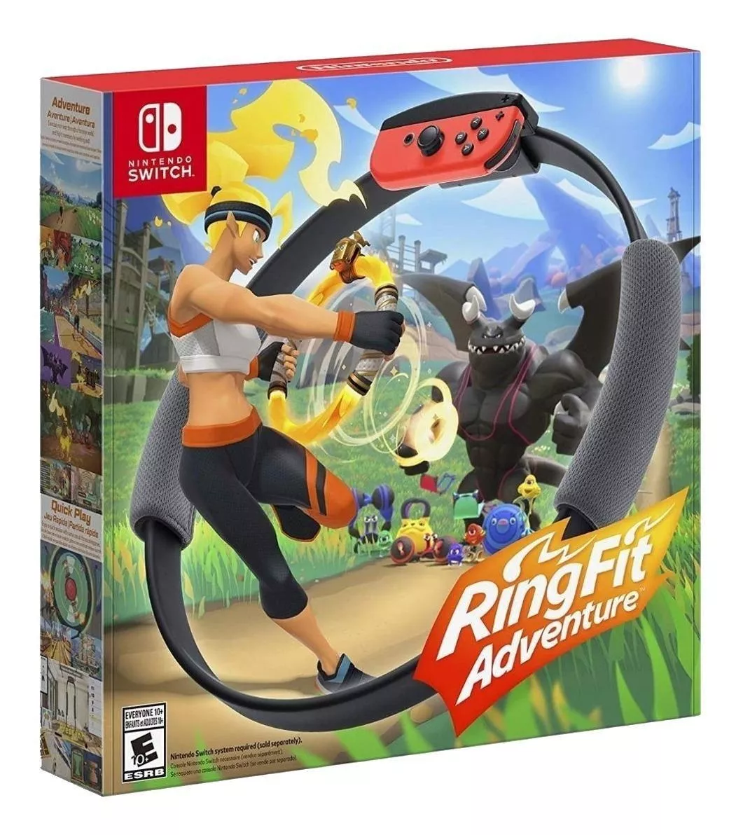 Ring Fit Adventures  Standard Edition Nintendo Switch  Físico