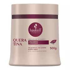 Máscara Queratina Haskell 500g Protege, Fortalece E Hidrata