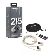 Audífonos In-ear Aislantes De Sonido Shure Se215, Color Gris Claro