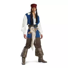 Disfraz Jack Sparrow Piratas Del Caribe Talla M 